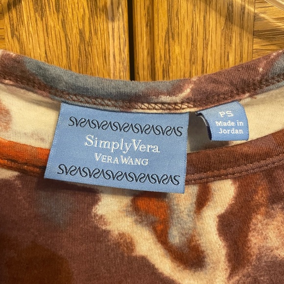 Simply Vera Long Sleeve Cotton Tee - Picture 3 of 5